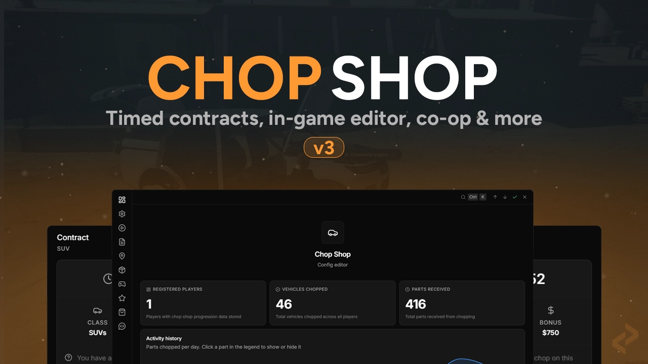 FiveM Chop Shop Script v3 | Lation Scripts
